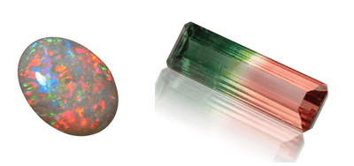 Birthstones of the Month: Opal and Tourmaline
