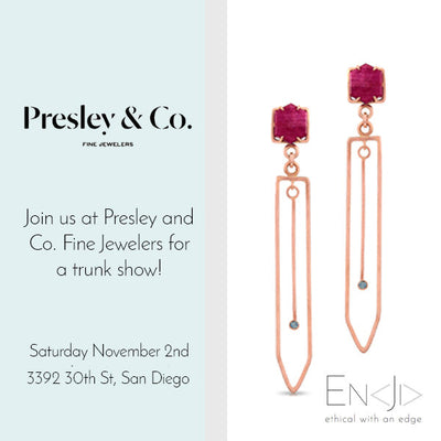Trunk Show at Presley and Co. Fine Jewelers 11/2